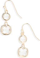 Cara Crystal Linear Drop Earrings