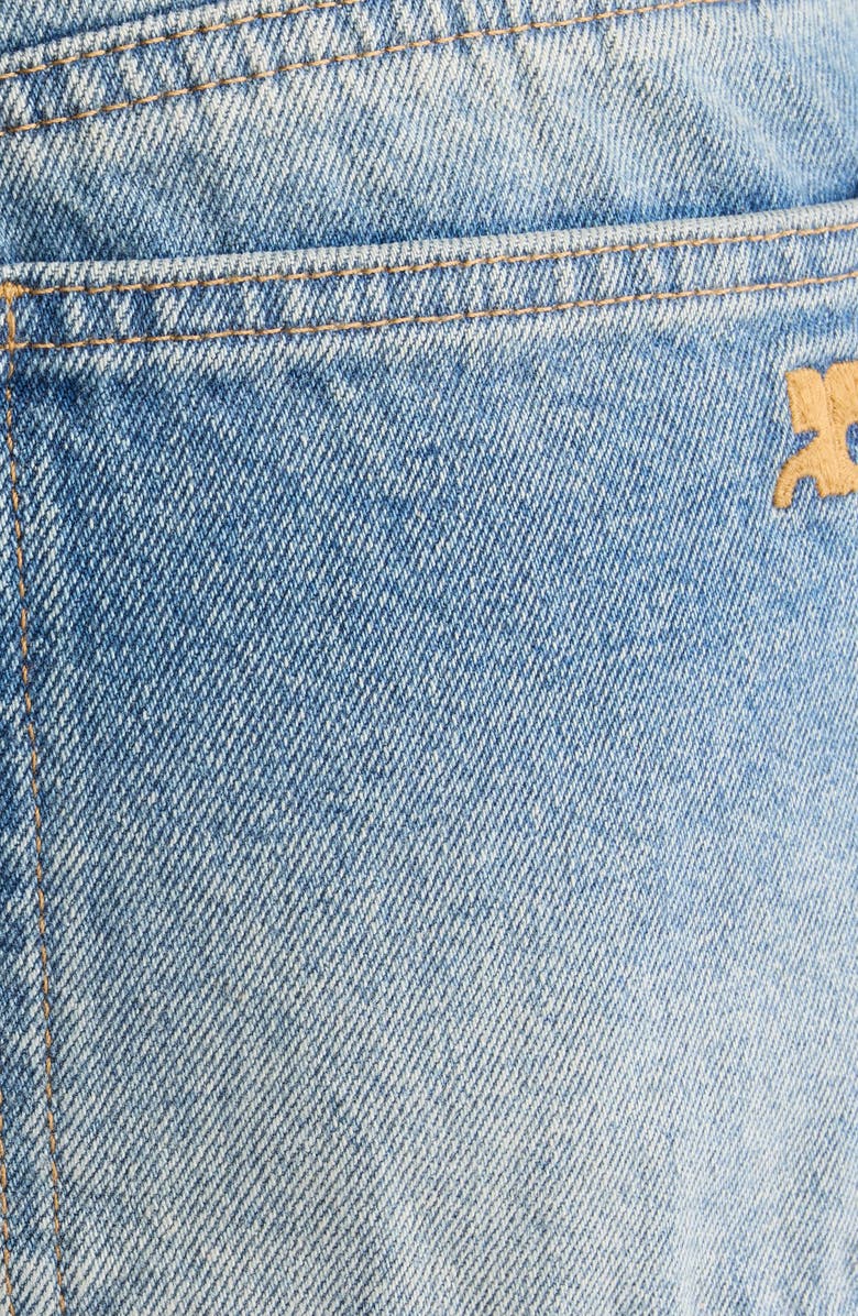 Courrèges Hammer Baggy Jeans, Alternate, color, Vintage Medium Blue