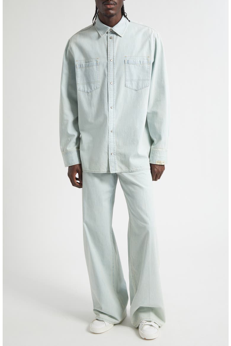 Journey Parker Wide Leg Jeans, Alternate, color, LIGHT BLUE
