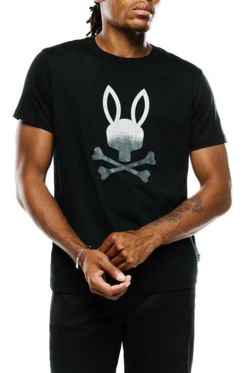 Raymond Embroidered Pima Cotton Graphic T-Shirt