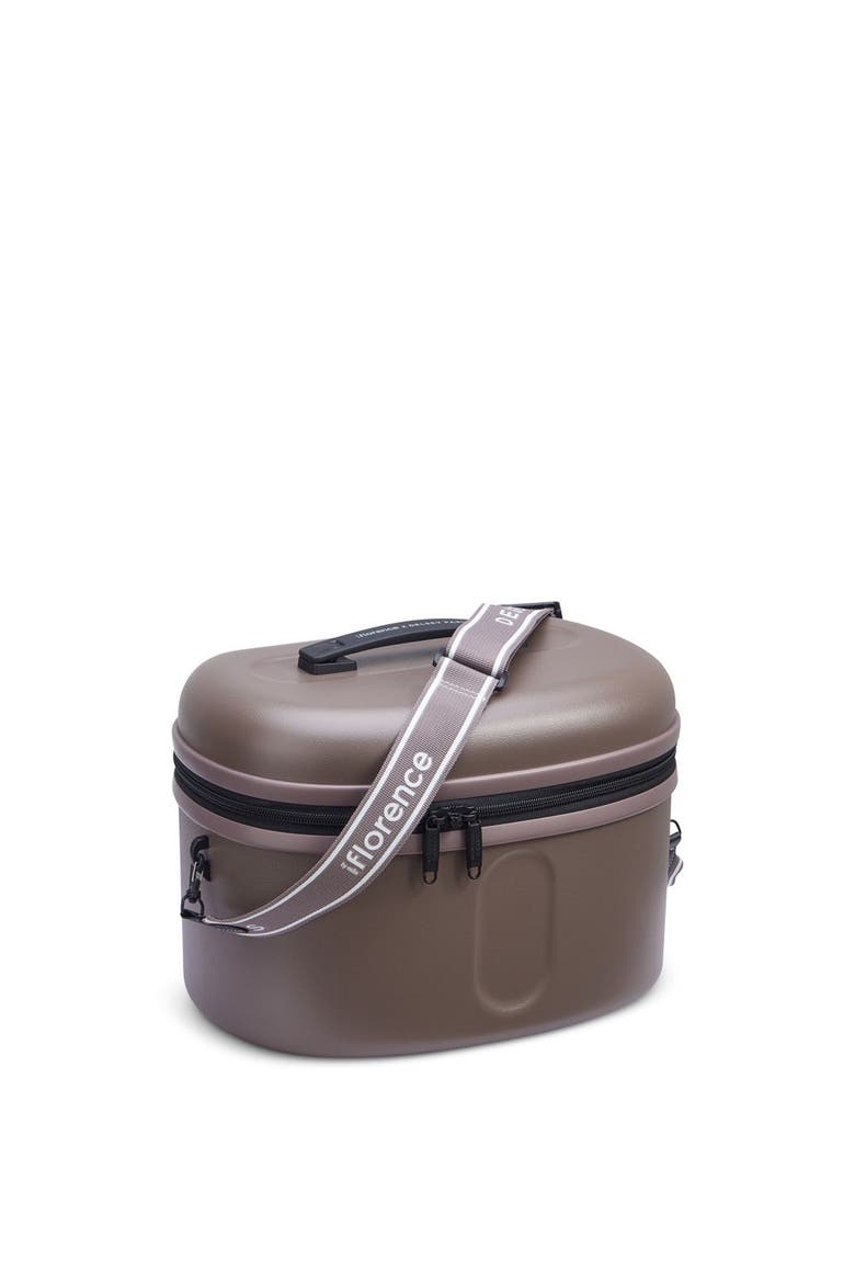 Glow Getter Beauty Case, Alternate, color, Chestnut