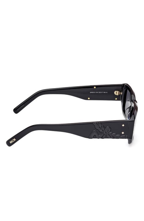 Mcm 53mm Rectangular Sunglasses In Black