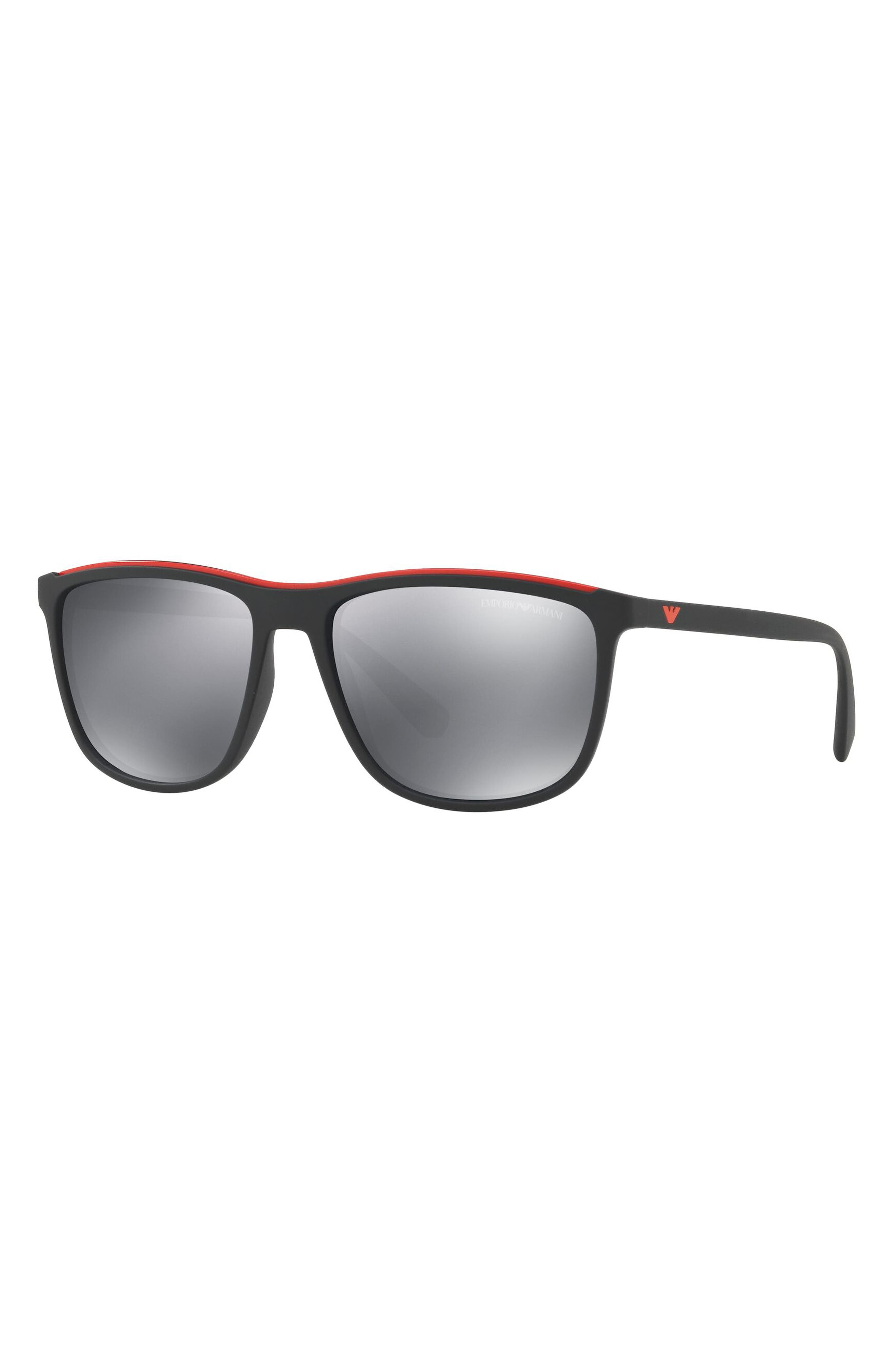 Emporio Armani 58mm Rectangular Sunglasses (Men) | Nordstromrack