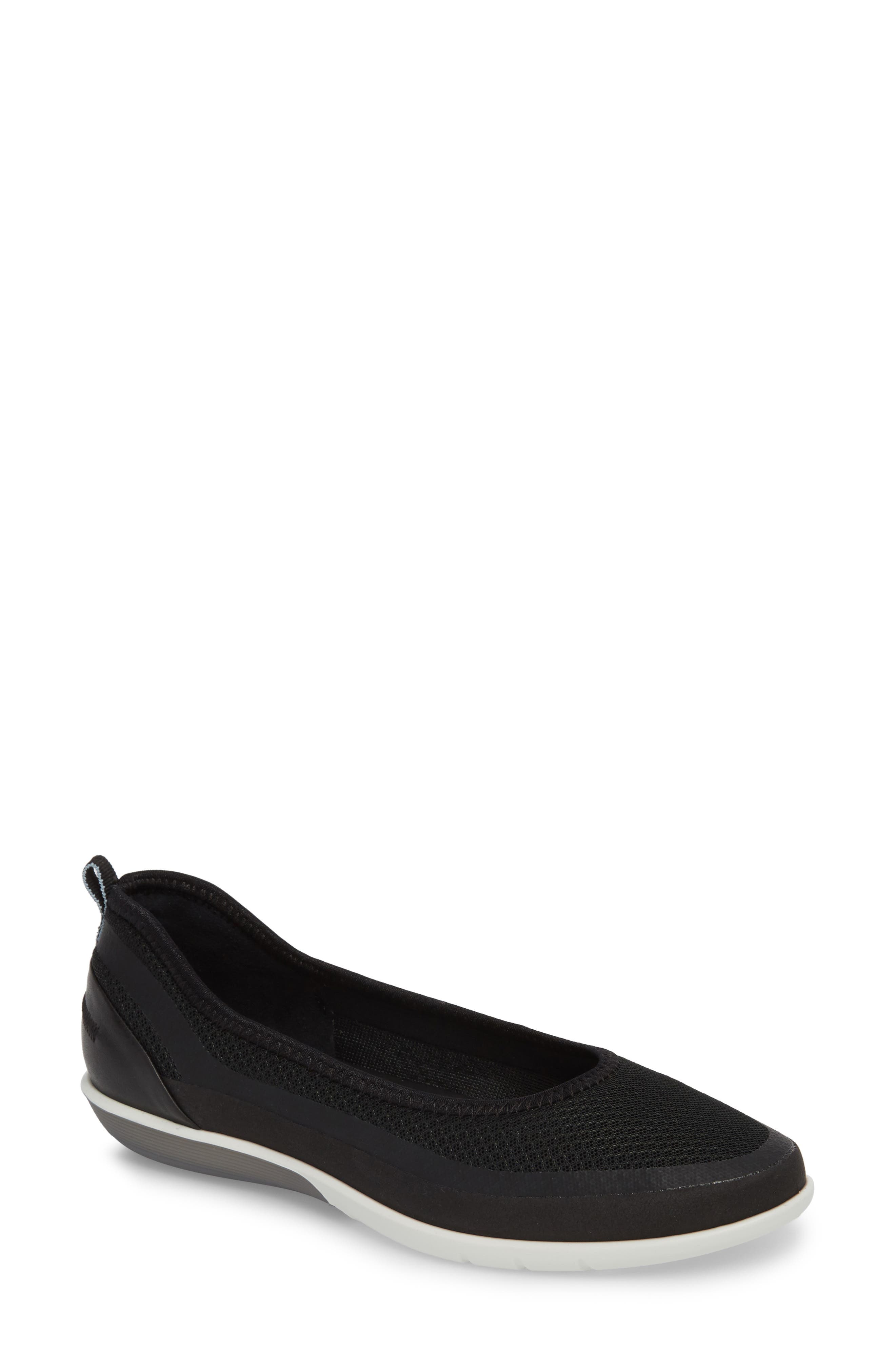 ECCO Sense Light Ballerina Flat, Main, color, 