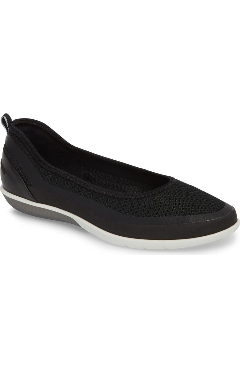 ECCO Sense Light Ballerina Flat, Main, color,