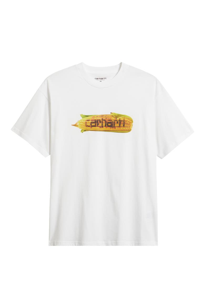Cobb Cotton Graphic T-Shirt, Alternate, color, WHITE/ YELLOW