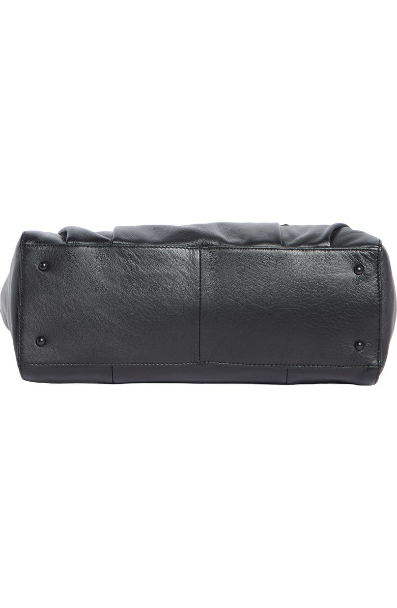 AIMEE Low Key Luxe Satchel Bag, Alternate, color, Black