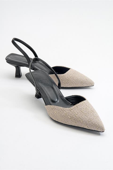 Over Pointed Toe Pump (Women)