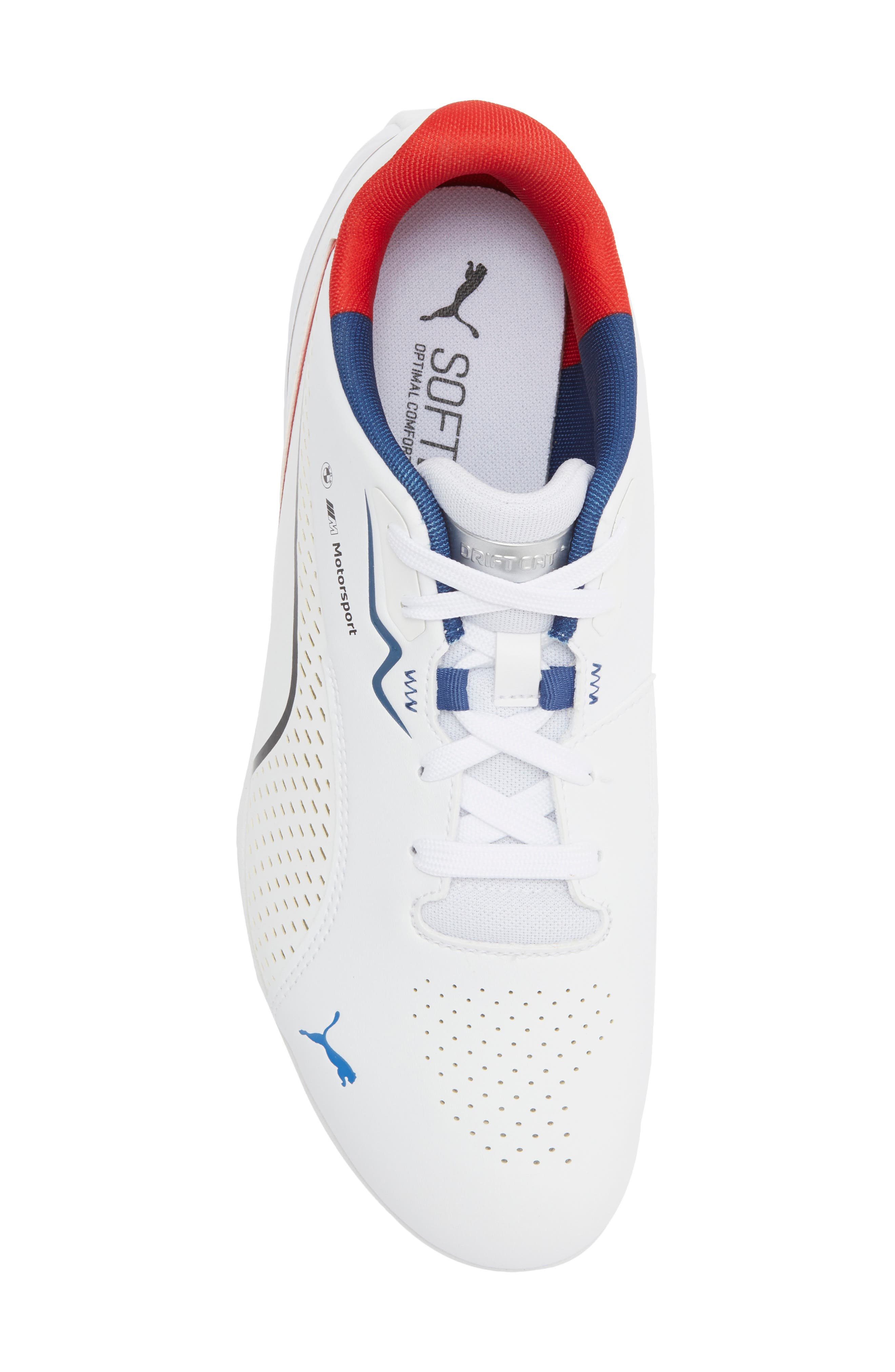 PUMA x BMW MMS Drift Cat 11 Sneaker, Alternate, color, Puma White