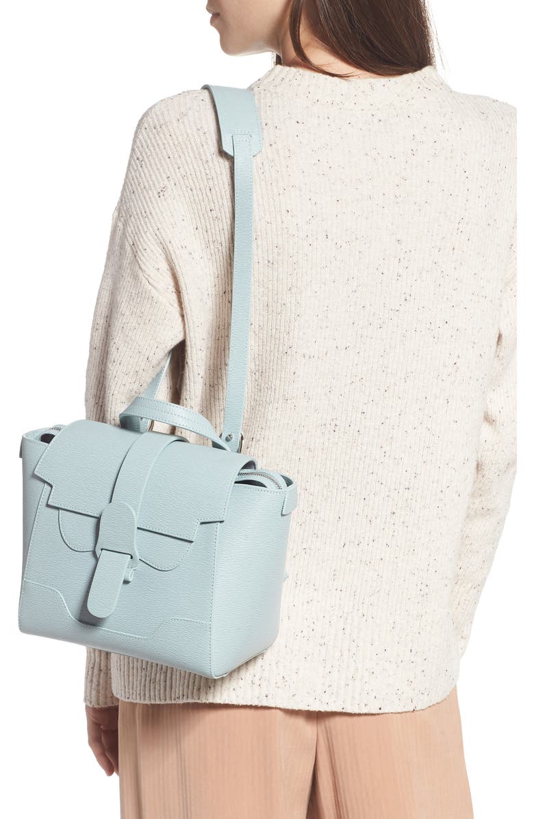 SENREVE Mini Maestra Leather Satchel, Alternate, color,