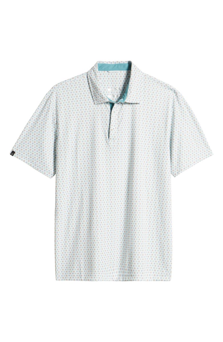 Swannies Caleb Medallion Print Golf Polo, Alternate, color, 