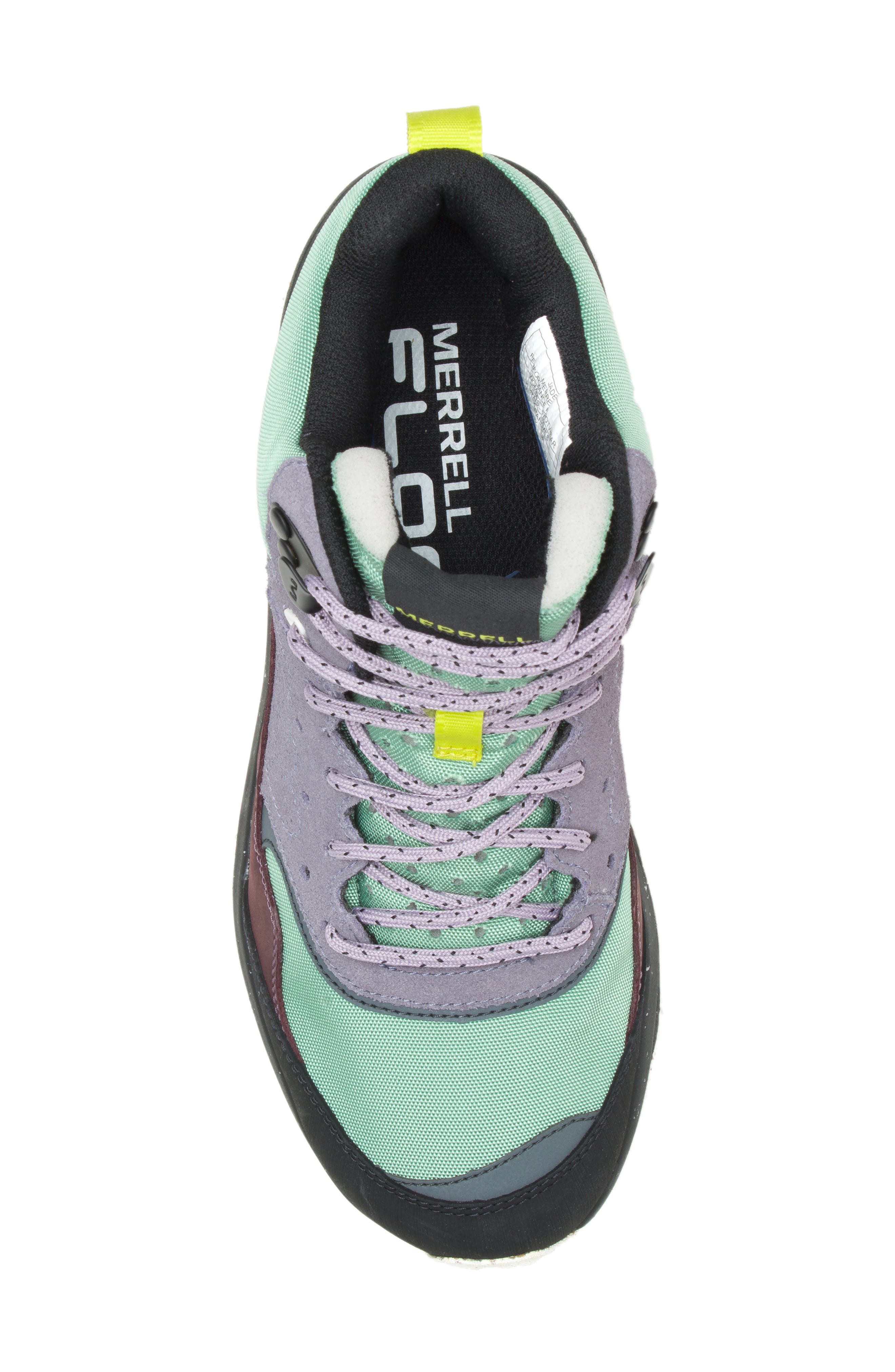 Merrell Speed Solo Mid Waterproof Hiking Boot, Alternate, color, Jade