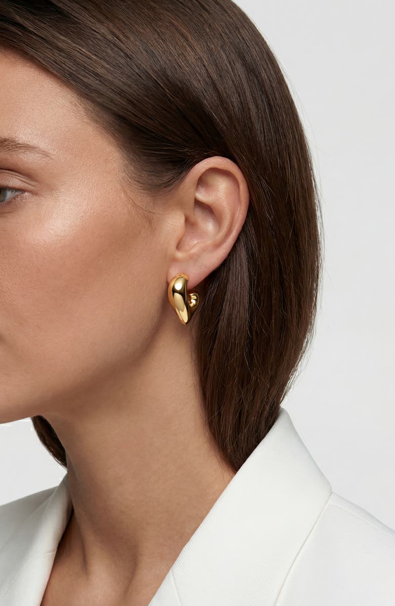 Sif Jakobs Jewellery Lauria Earrings, Alternate, color, 18K Gold Plated