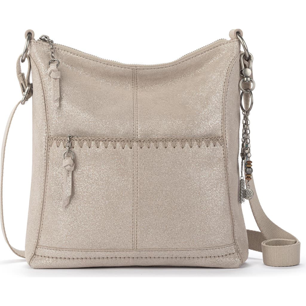 The Sak Lucia Crossbody Leather Bag In Neutral