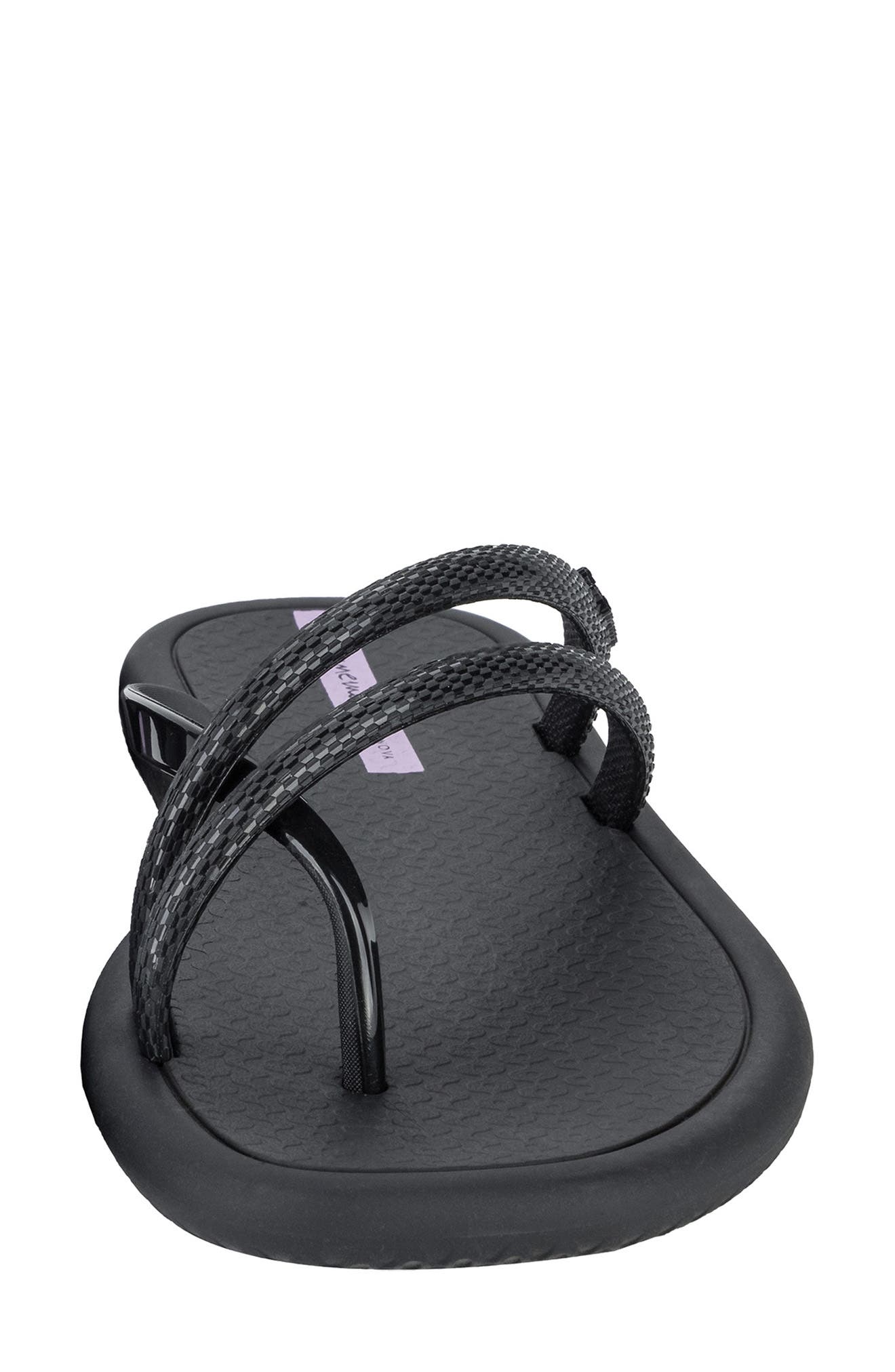 Ipanema Meu Sol Rasteira Textured Toe Loop Sandal, Alternate, color, 