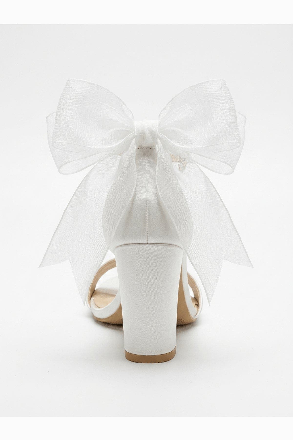Forever & Always Shoes Aviora Block Heel Wedding Sandal, Alternate, color, Ivory