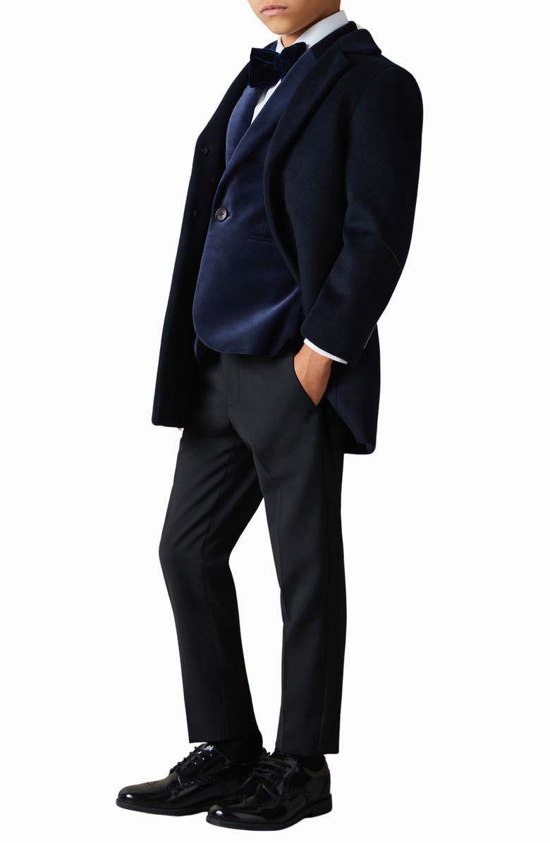 Reiss Kids' Apsara Jr. Velveteen Dinner Jacket, Alternate, color, 