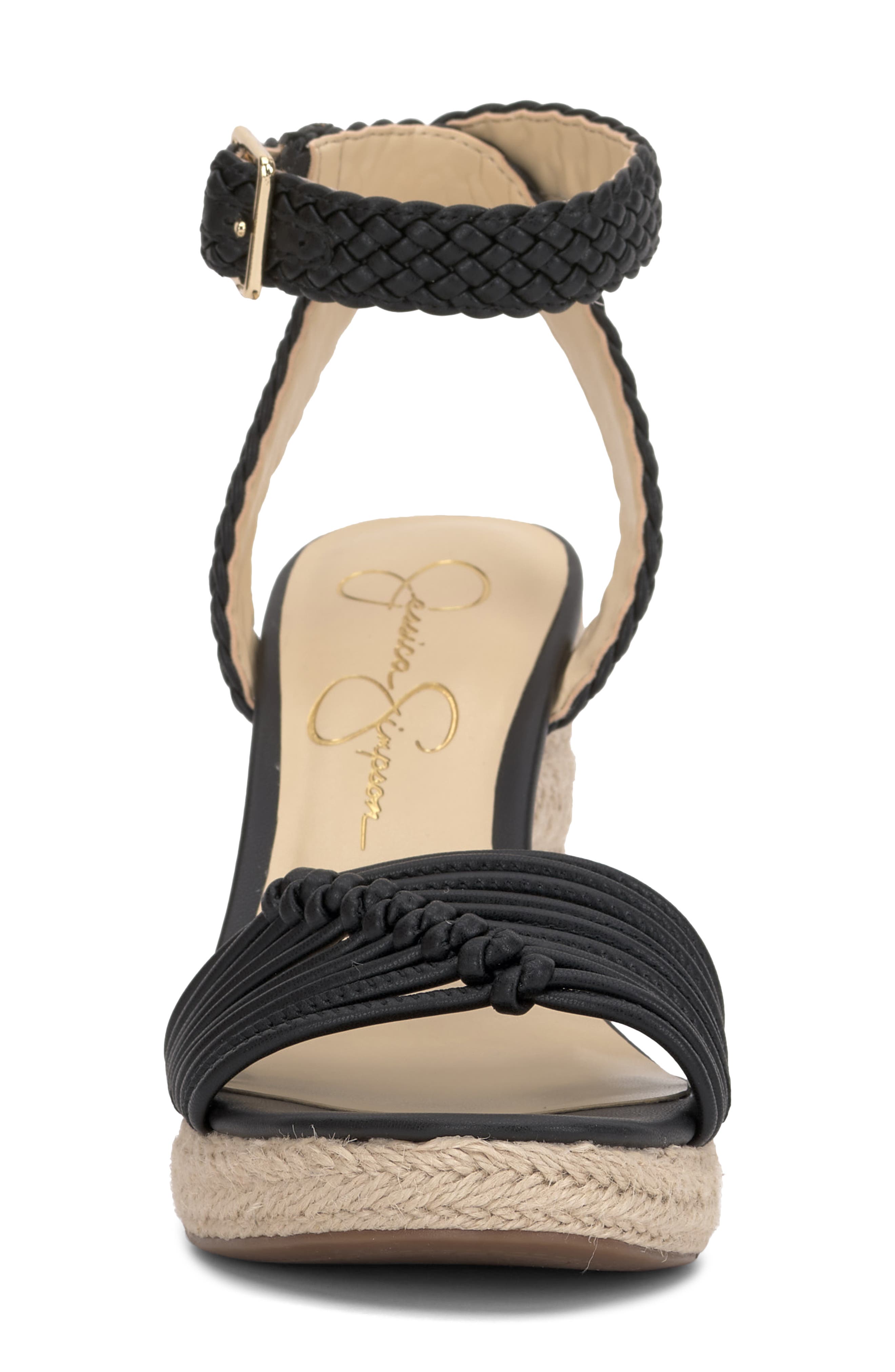 Jessica Simpson Talise Ankle Strap Espadrille Platform Wedge Sandal, Alternate, color, 