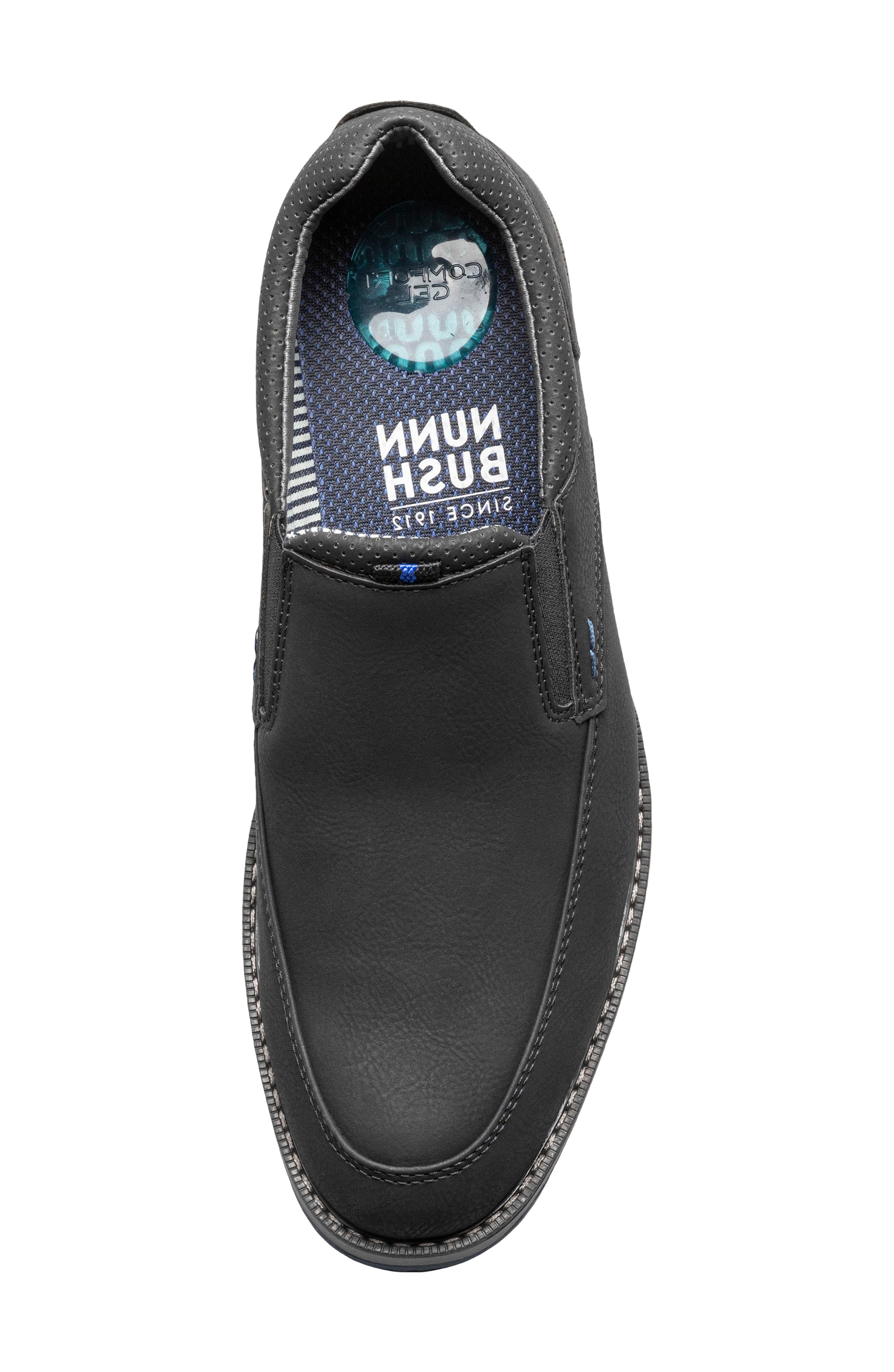 NUNN BUSH Hyde II Moc Toe Loafer - Wide Width Available, Alternate, color, Black