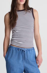 Madewell The '90s Compact Cotton Shell Tank