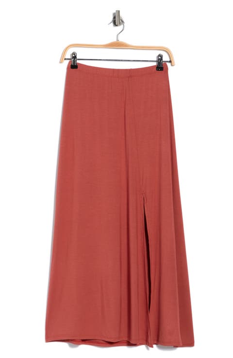 Front Split Maxi Skirt