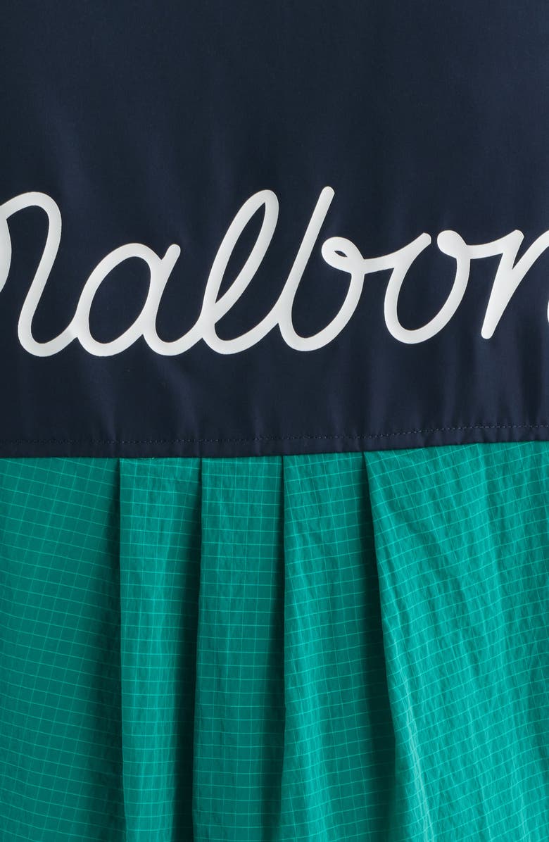 Malbon Golf Finca Hybrid Vest, Alternate, color, Black / Marine Green