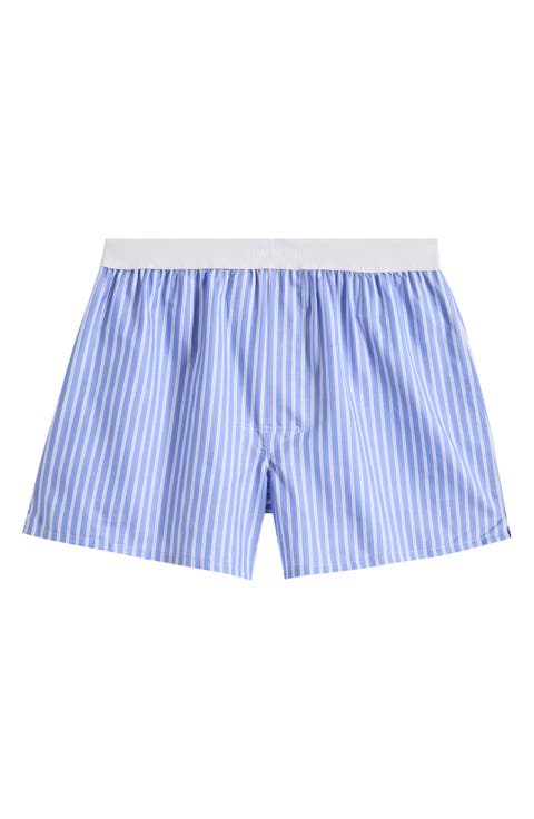 Cotton Poplin Boxer Shorts