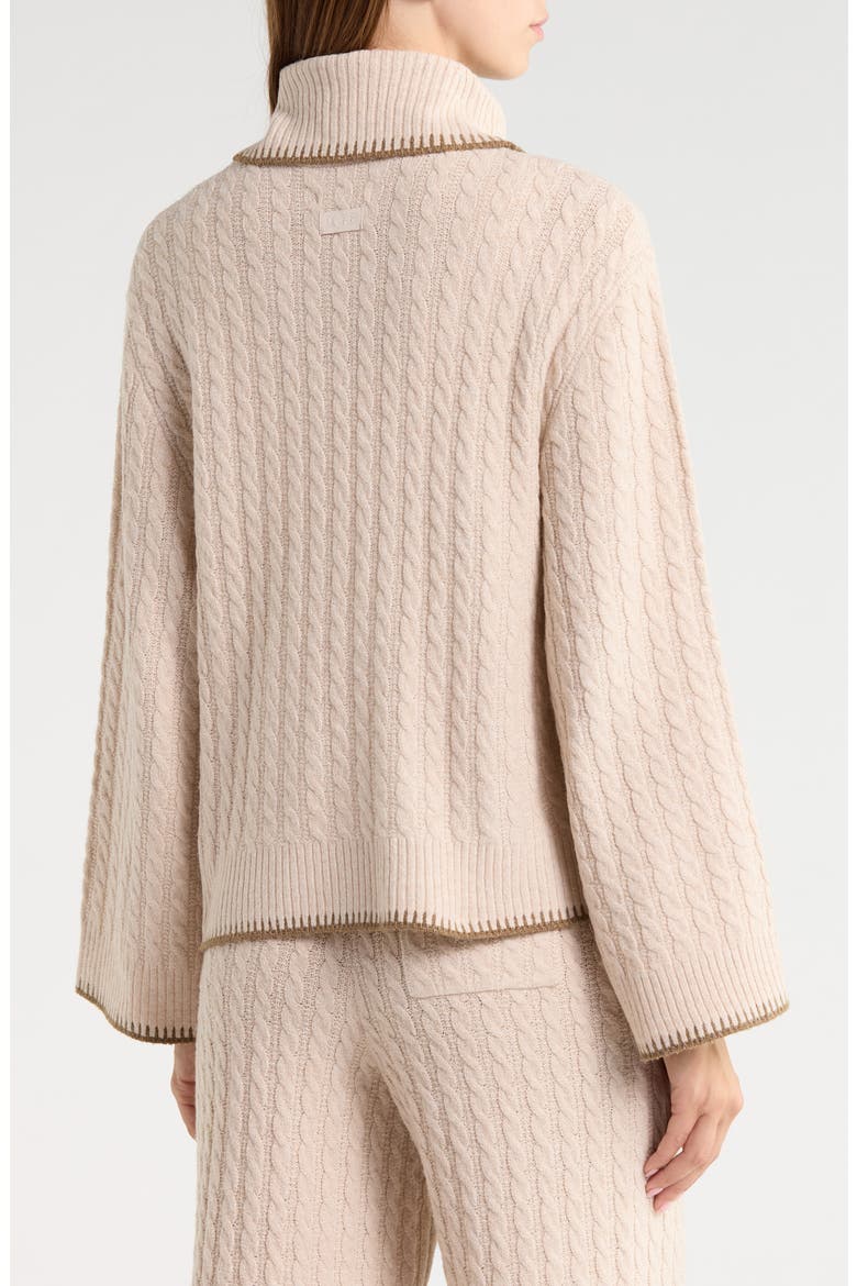 Rylynn Turtleneck Sweater, Alternate, color, OATMEAL HEATHER