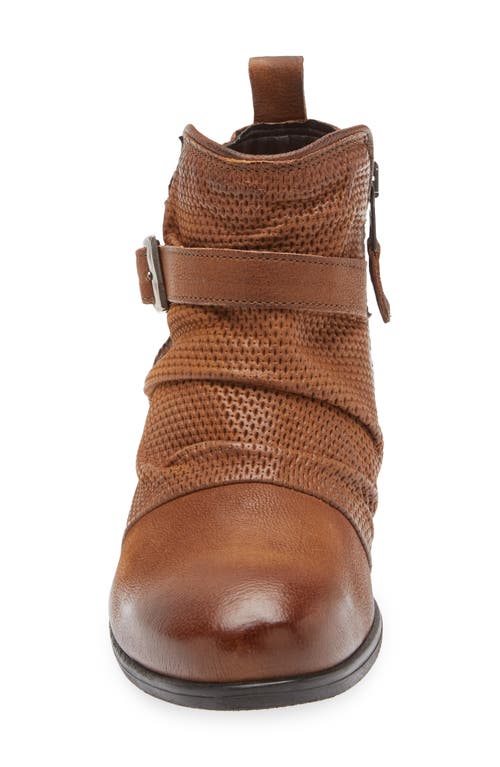 Miz Mooz Suzy Scrunch Leather Boot In Multi