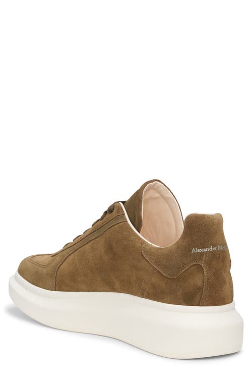 Alexander Mcqueen Oversize Retro Sneaker In Mud