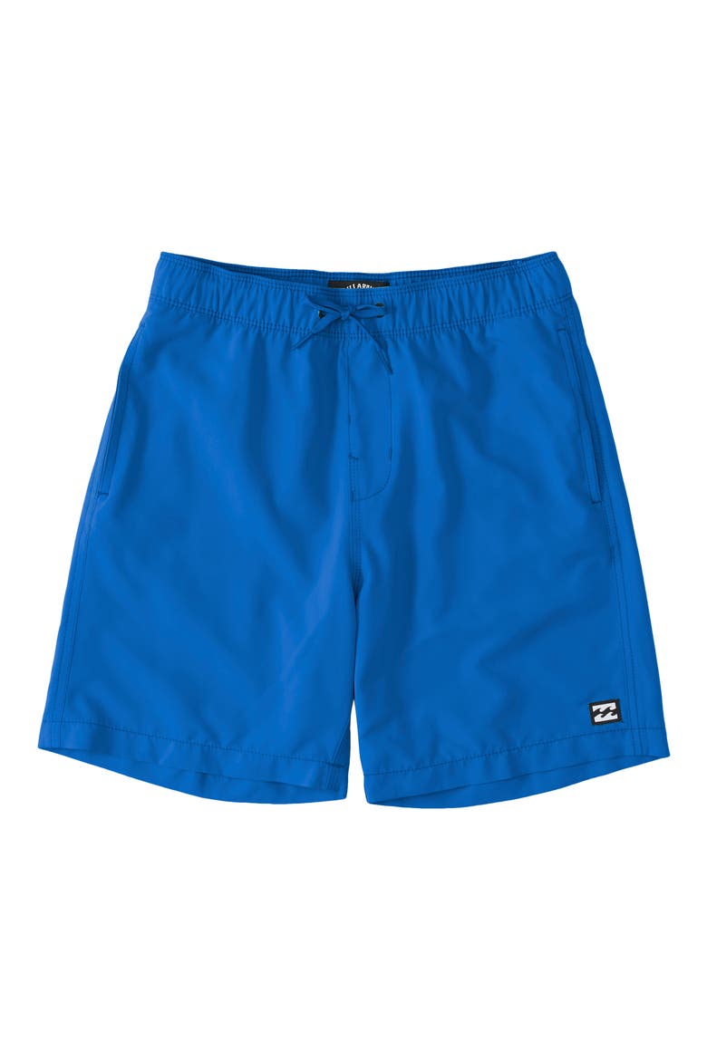 Kids' All Day Layback Swim Trunks, Main, color, COBALT