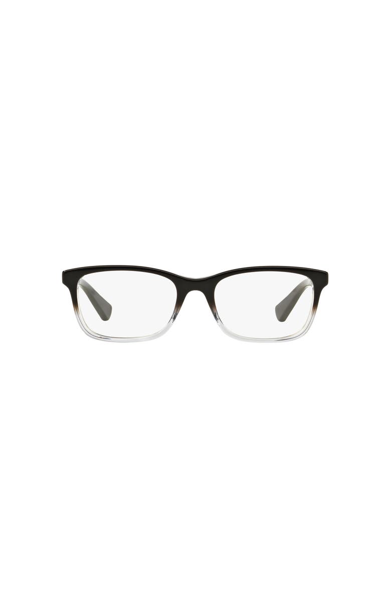 RALPH 53mm Square optical glasses, Alternate, color, Black