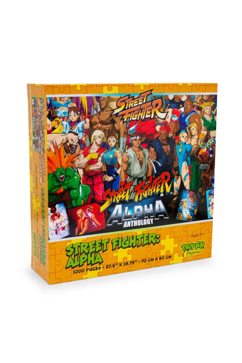 Street Fighter Alpha Collage 1000-Piece Jigsaw Puzzle, Main, color, Multi-Color