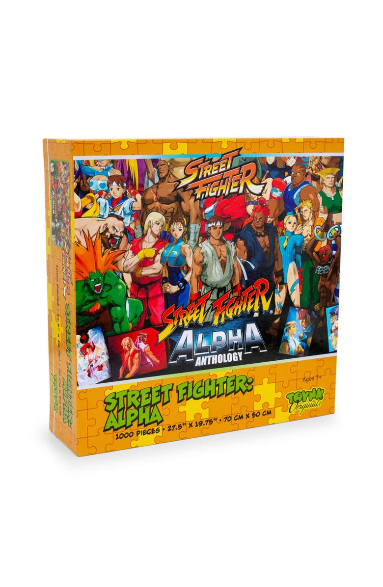 Toynk Street Fighter Collage 1000 Piece Jigsaw Puzzle, Main, color, Multi-Color