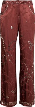 Siedrés Brity Sequin Wide Leg Pants