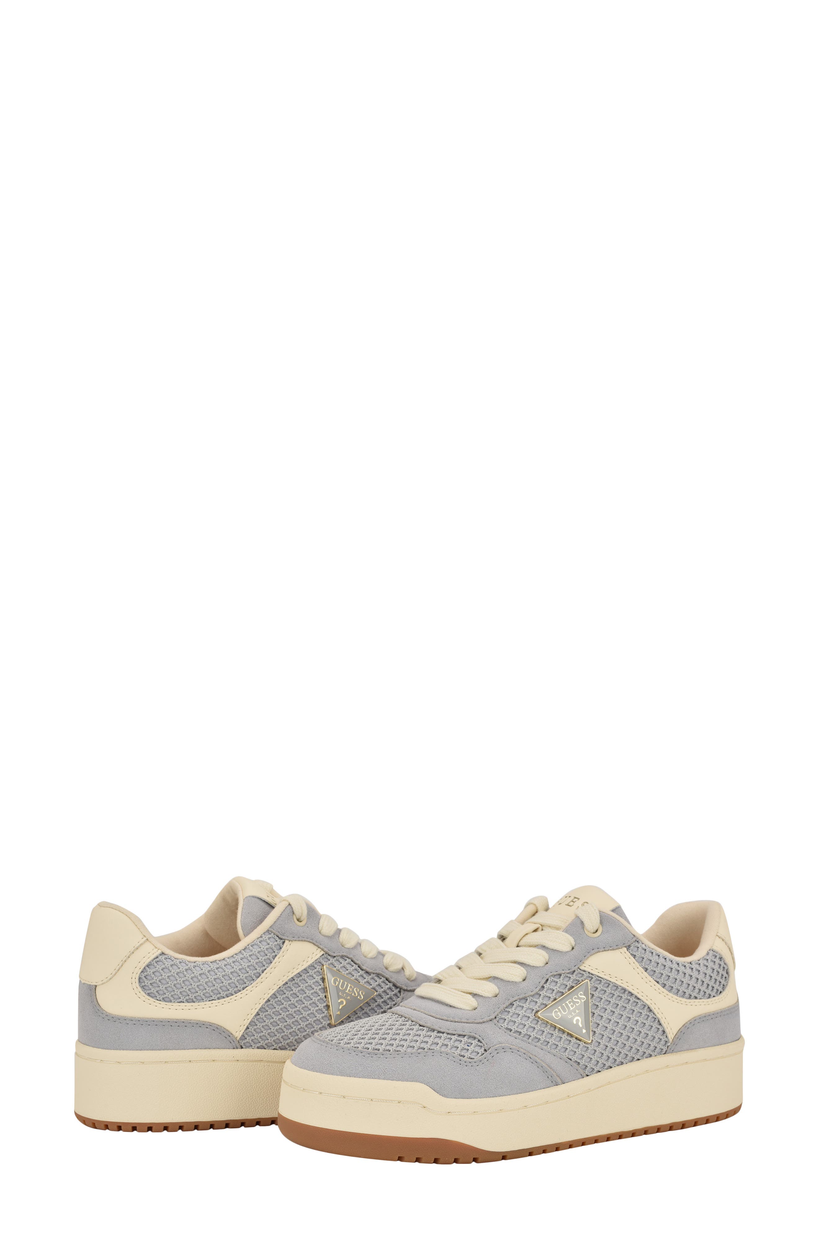 GUESS Miram Platform Sneaker, Alternate, color, Grey