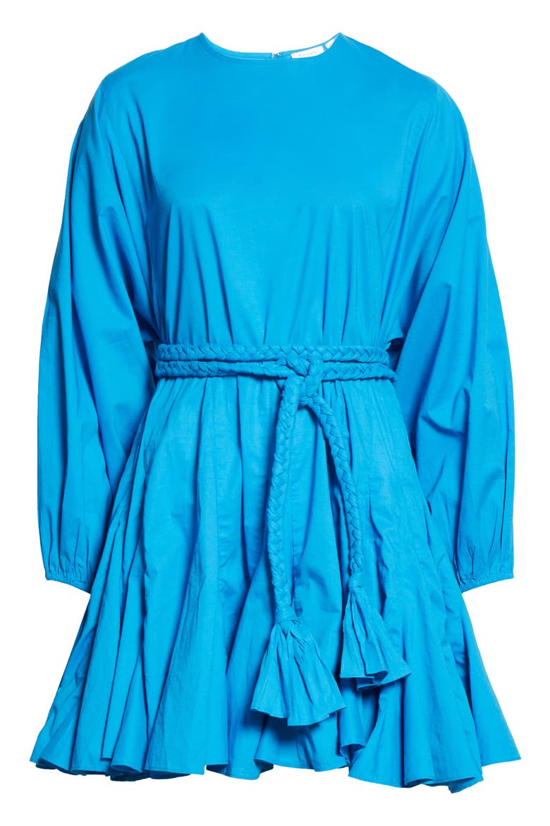Ella Long Sleeve Dress, Alternate, color, DEEP SKY BLUE