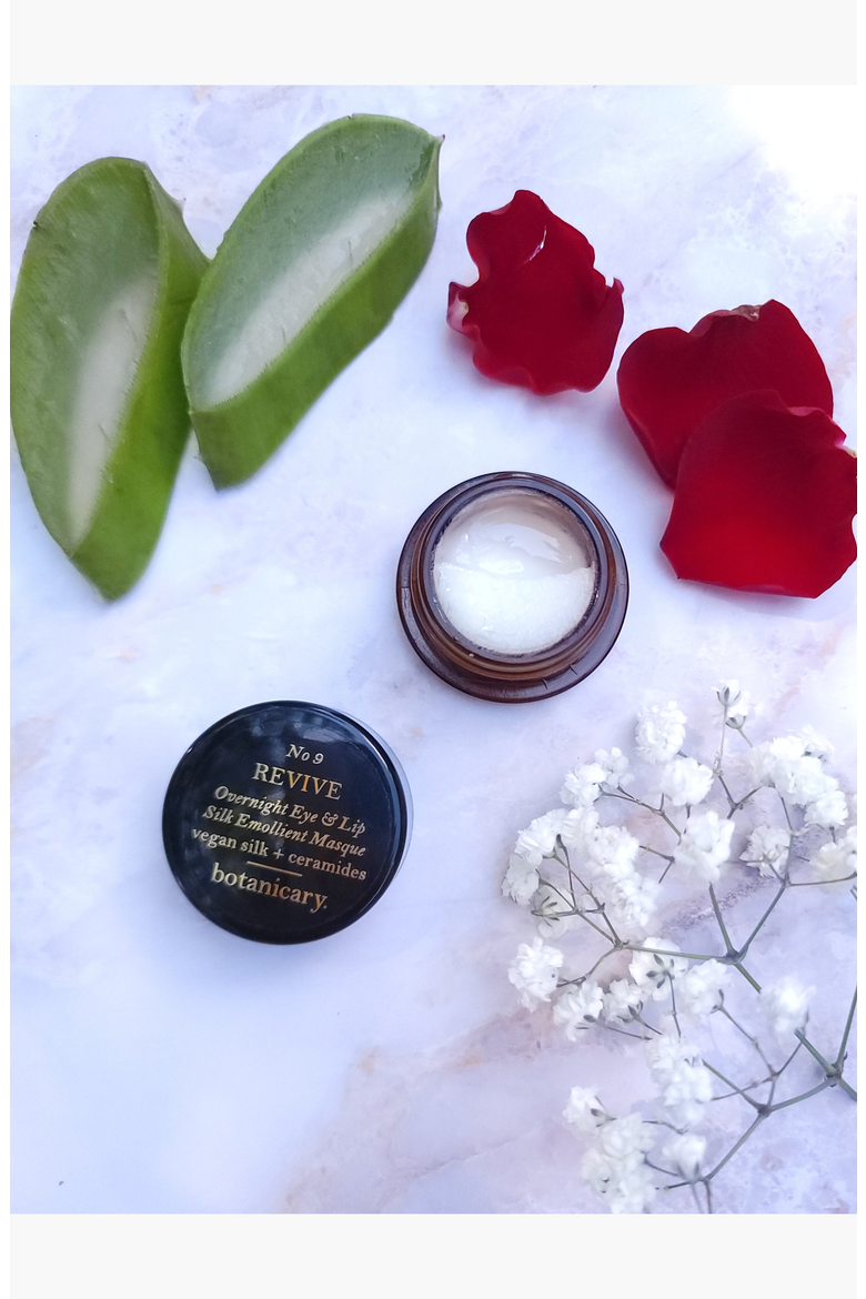 No. 9 REVIVE Overnight Eye and Lip Silk Emollient Masque, Alternate, color, Black