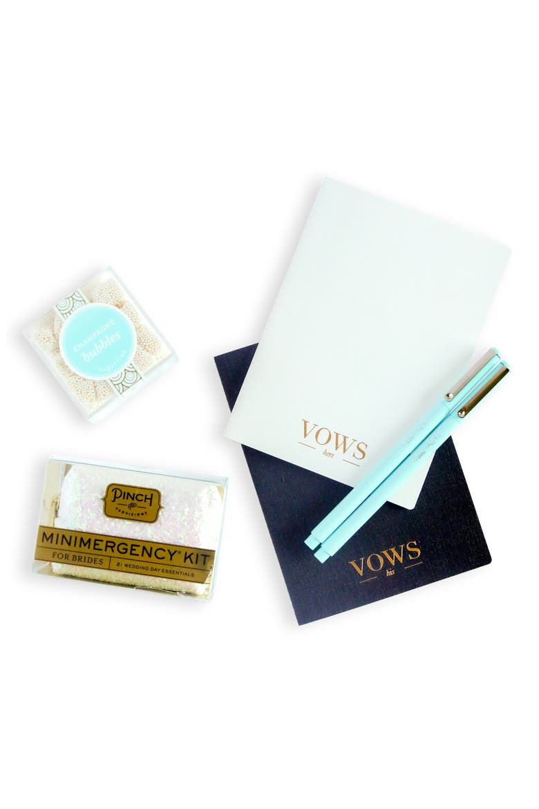 Something Blue Gift Box, Alternate, color, NUDE