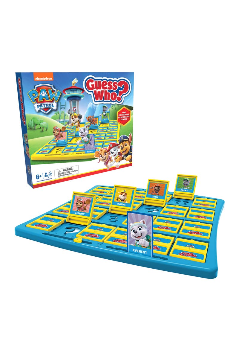 Paw Patrol Kids' Deduction Board Game, Ages 6+, Alternate, color, Multicolored