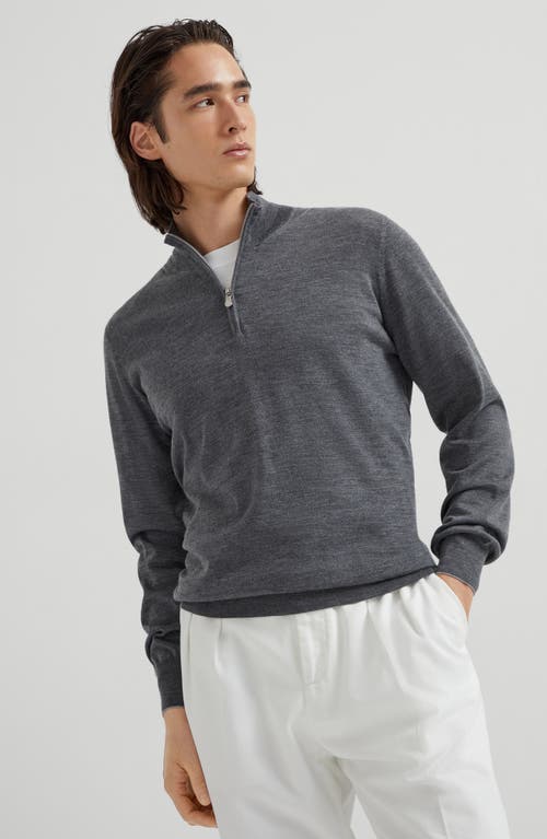 Brunello Cucinelli Sweater With Half Zipper