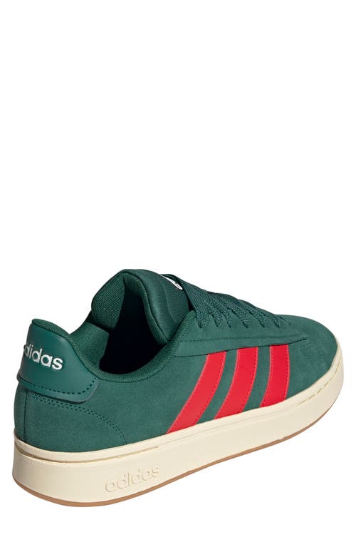 Adidas Originals Adidas Grand Court Alpha Sneaker In Green/scarlet/off White