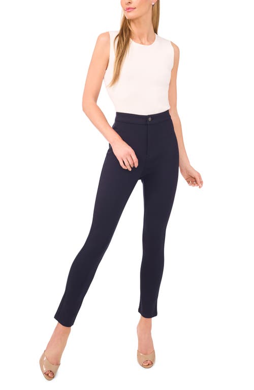 Ted Baker Fenlinda High Waist Ponte Pants In Blue