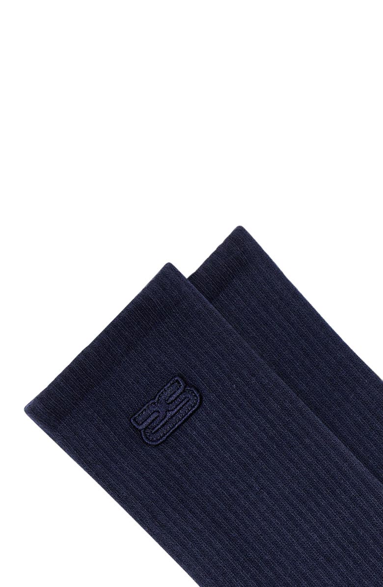 SANDRO Embroidered socks, Alternate, color, 