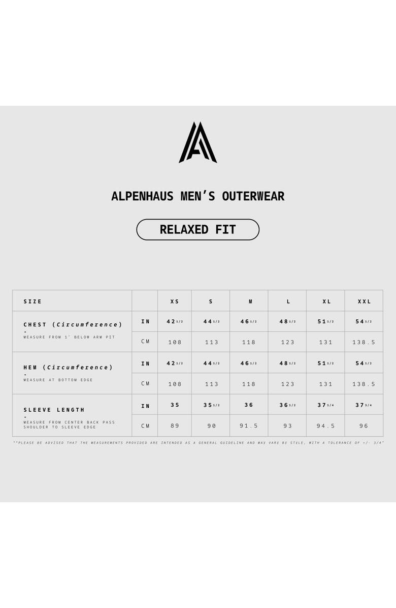 Alpenhaus Farlin Mixed Media Relaxed Fit Puffer with Removable Hood, Alternate, color, Black