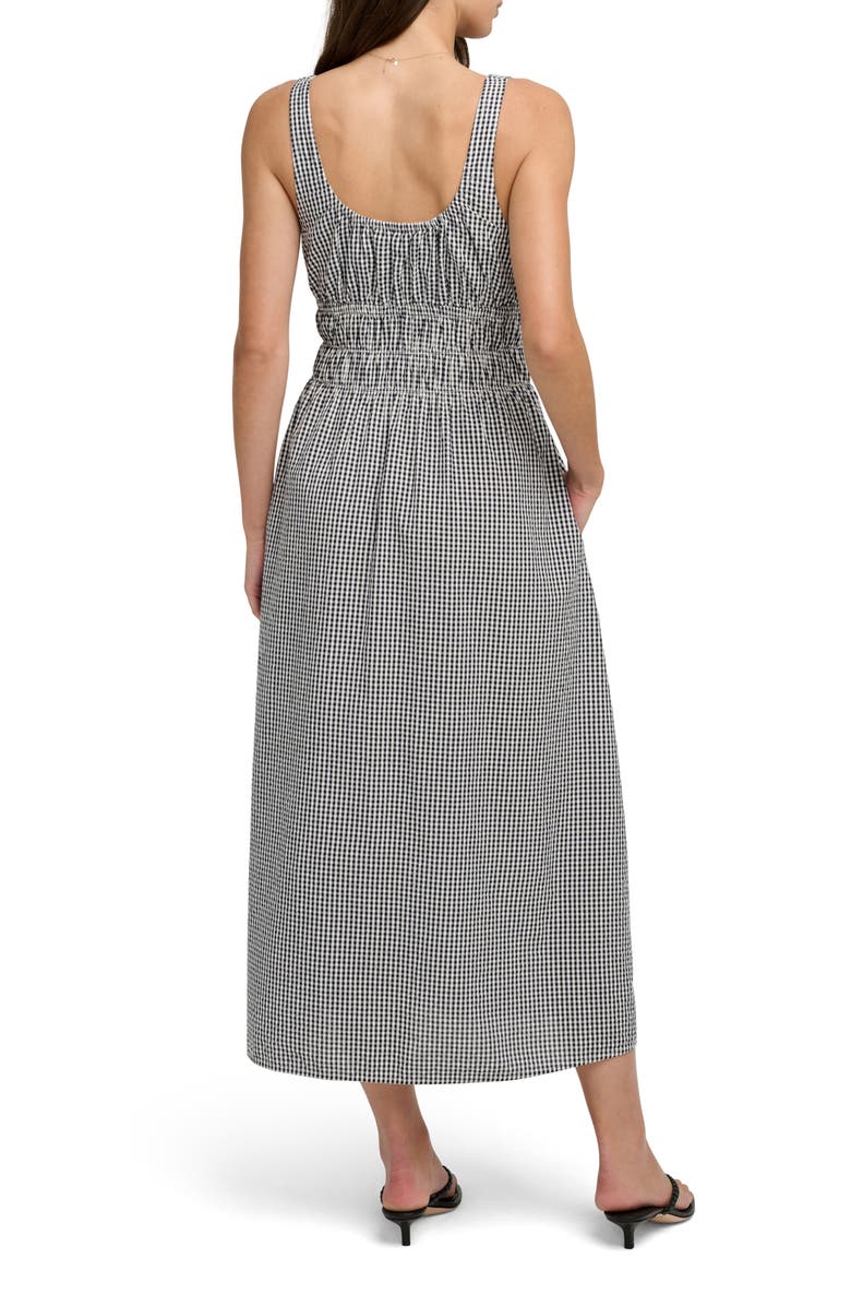 Favorite Daughter The Sleeveless Swoon Dress, Alternate, color, Navy/ White