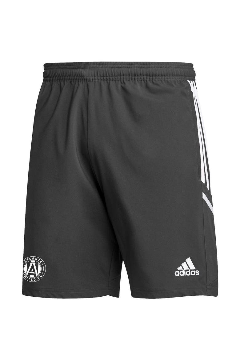Men's adidas Black Atlanta United FC Downtime AEROREADY Shorts, Alternate, color, Black