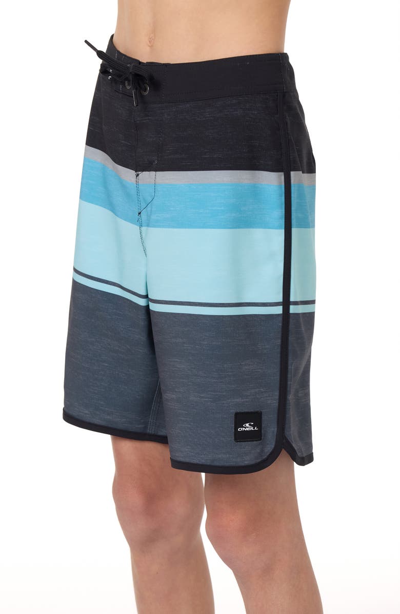 O'Neill Kids' Lennox Scallop Swim Trunks, Alternate, color, 