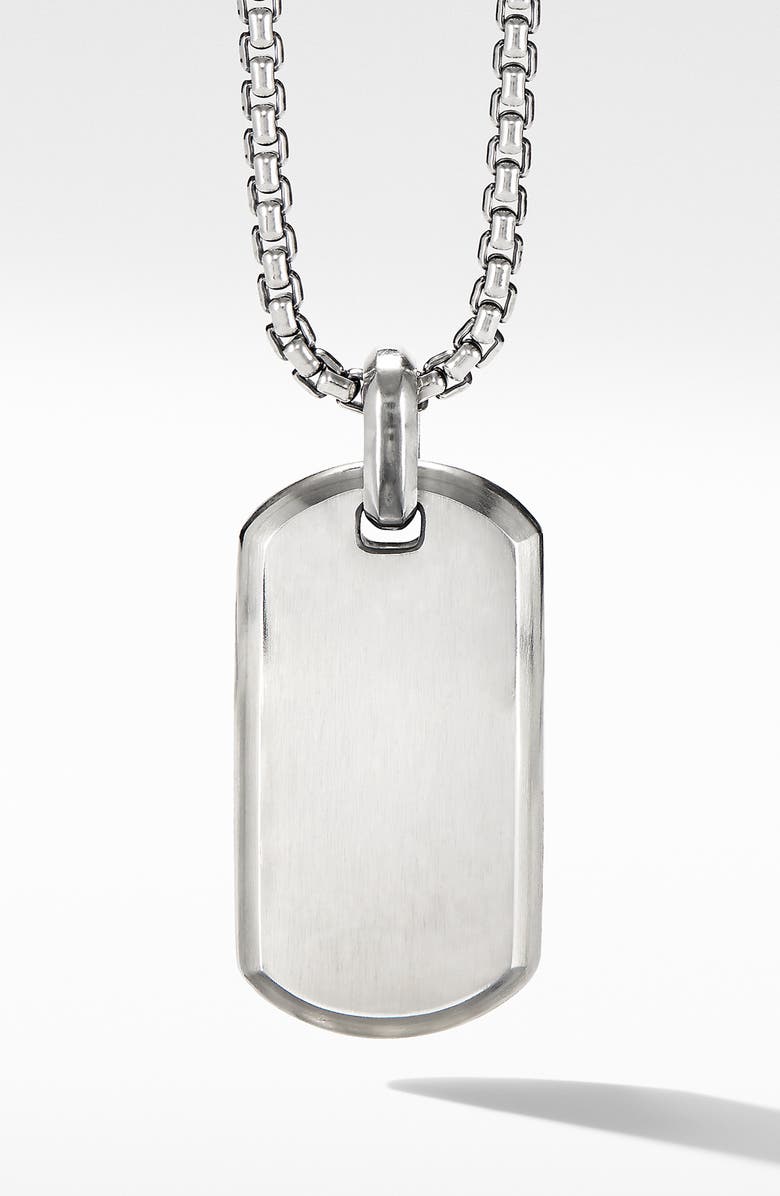 David Yurman Streamline<sup>®</sup> Tag, Main, color, Silver