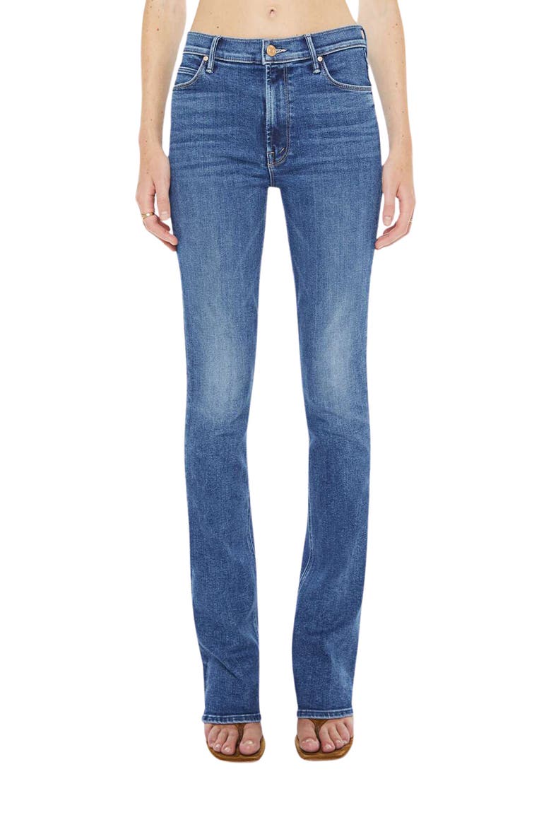 Runaway High Waist Flare Jeans, Main, color, PRIZED POSSESSION